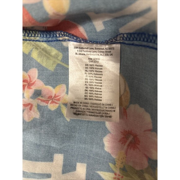 Los Angeles Dodgers MLB Hawaiian Floral Fruits Logo Shirt Men's Size Large - Picture 11 of 16